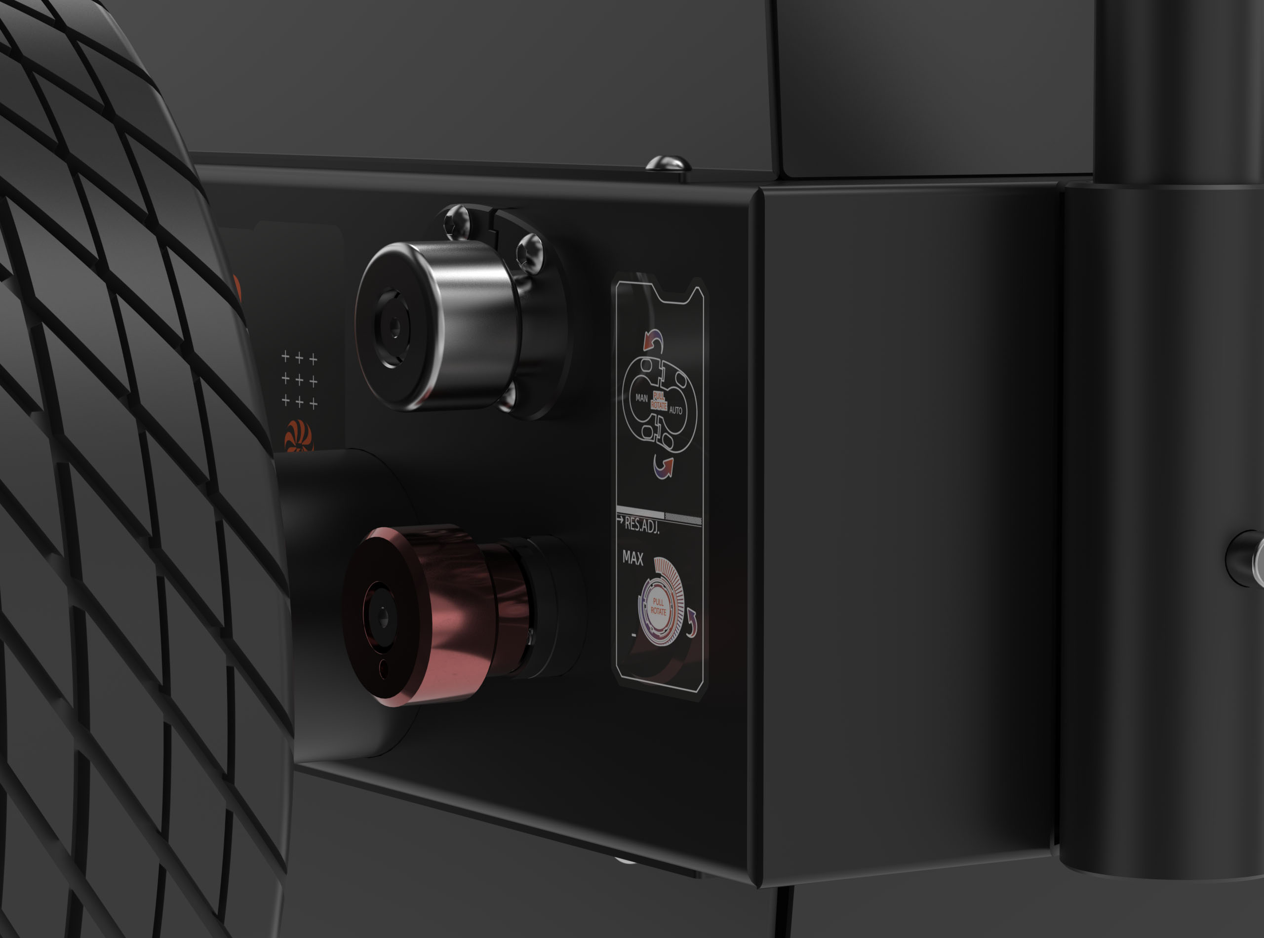 Dual resistance system: auto & manual